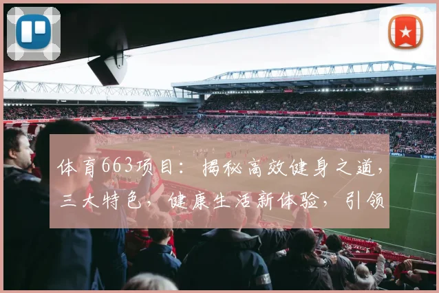 体育663项目：揭秘高效健身之道，三大特色，健康生活新体验，引领运动潮流